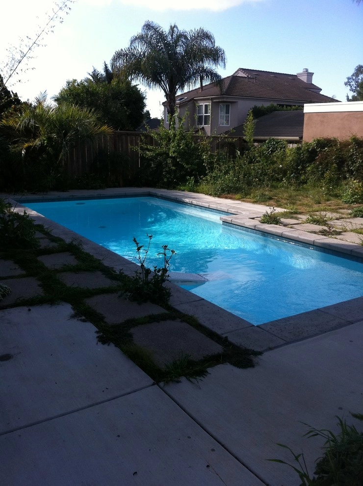 Pool Deck Remodel - Custom concrete, bbq and depressed fire pit by San Diego Landscape Solutions Inc - Photo 50
