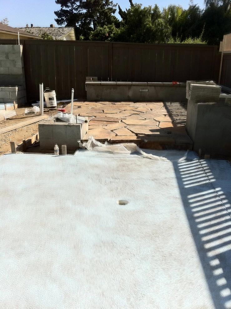 Pool Deck Remodel - Custom concrete, bbq and depressed fire pit by San Diego Landscape Solutions Inc - Photo 18