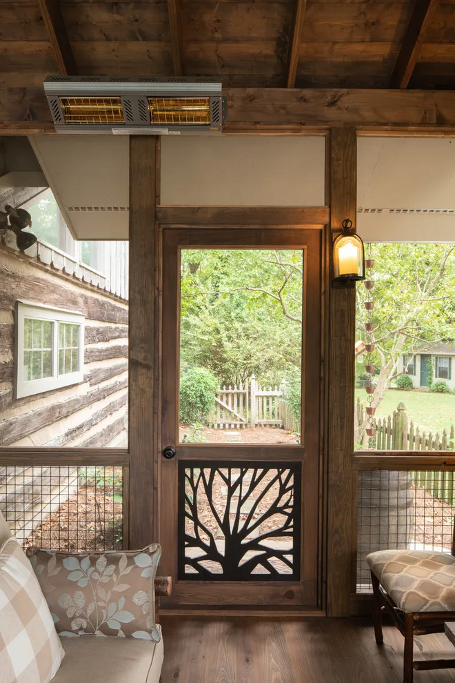 A Contemporary Cabin Porch by The Porch Company - Photo 7