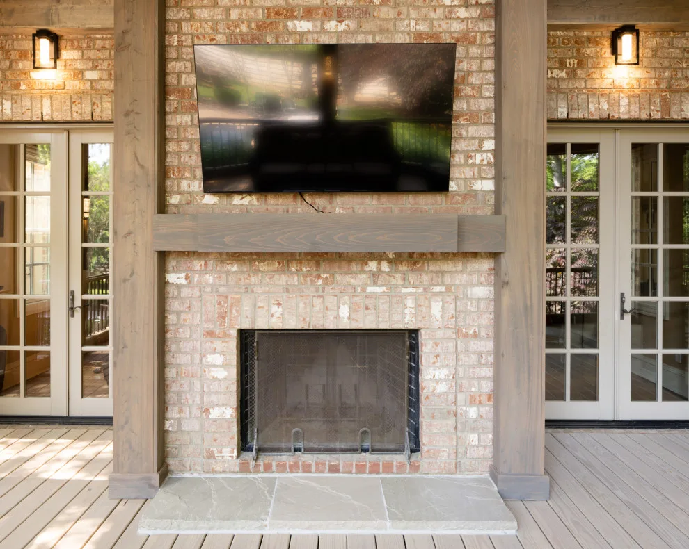 Contemporary Rustic Veranda by The Porch Company - Photo 13