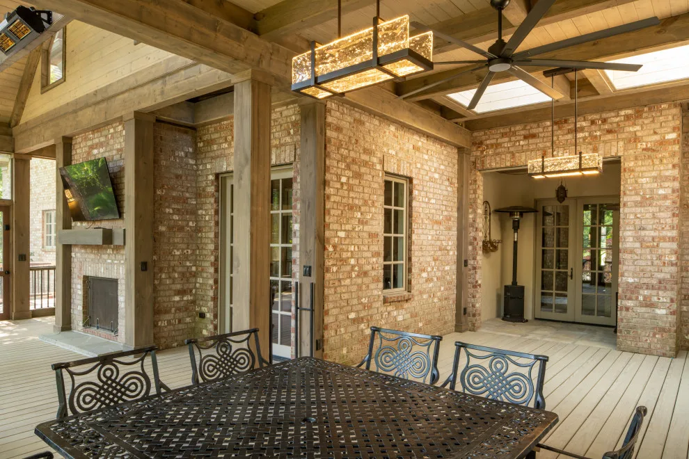 Contemporary Rustic Veranda by The Porch Company - Photo 12