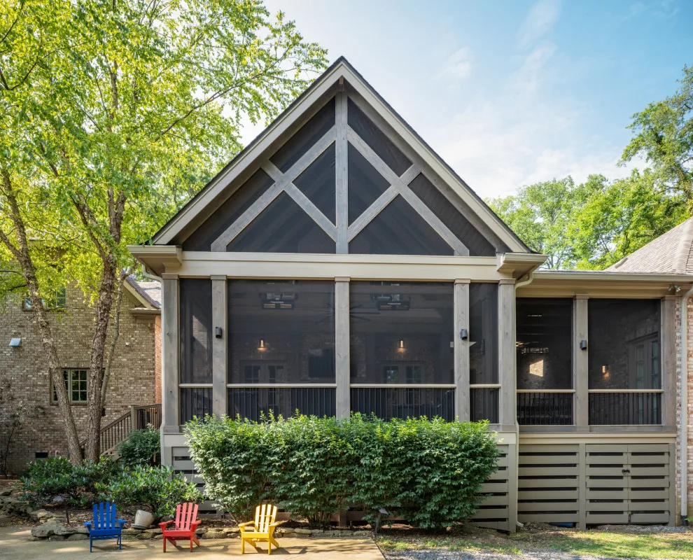 Contemporary Rustic Veranda by The Porch Company - Photo 3
