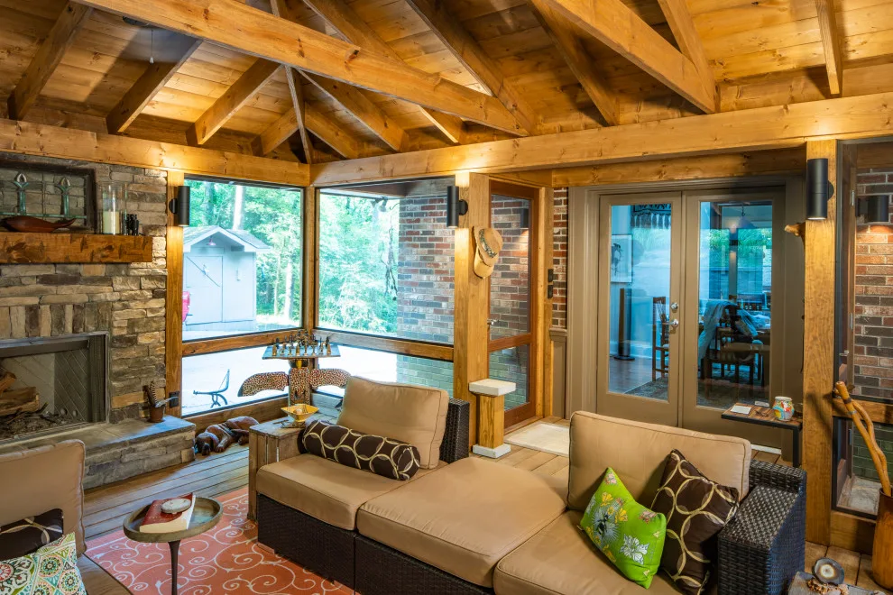 A Paver-Floored Screened Porch by The Porch Company - Photo 4