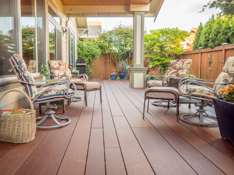 A Compact Backyard by Deck Builders Inc - Photo 8