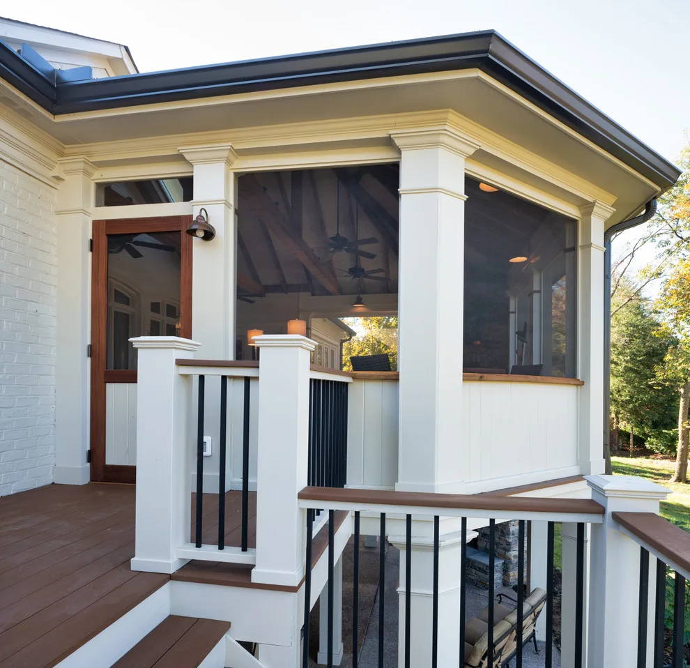 A Halloween-Ready Two-Story Porch by The Porch Company - Photo 7