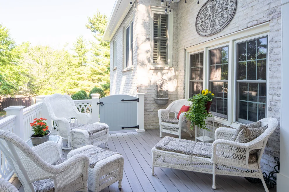 A Unique Spin on a White Deck by The Porch Company - Photo 22
