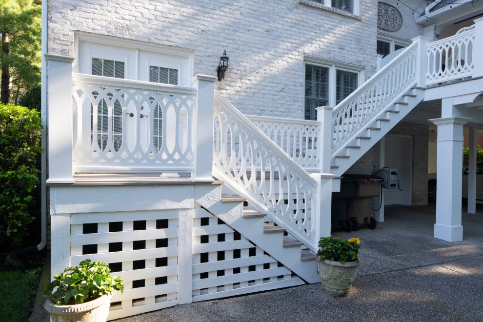 A Unique Spin on a White Deck by The Porch Company - Photo 19