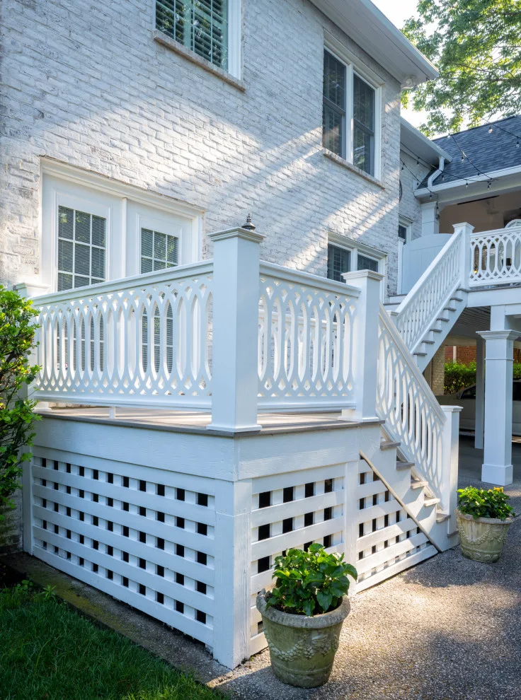 A Unique Spin on a White Deck by The Porch Company - Photo 13