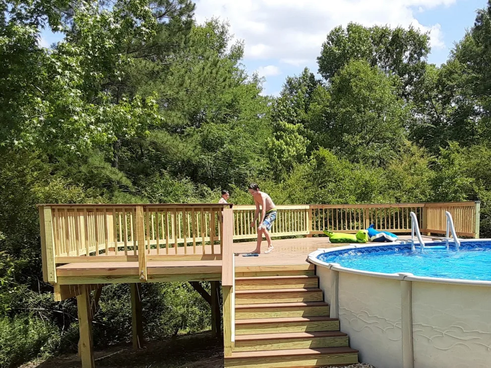 Macon GA Elevated Pool Deck by Archadeck Of Central GA - Photo 2