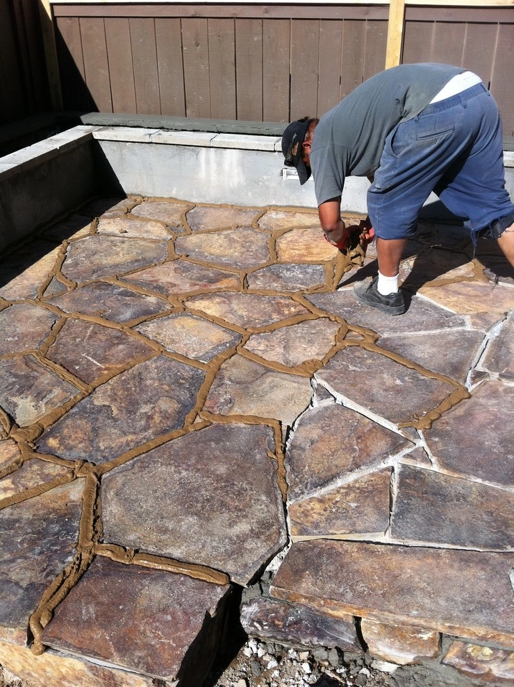 Pool Deck Remodel - Custom concrete, bbq and depressed fire pit by San Diego Landscape Solutions Inc - Photo 5