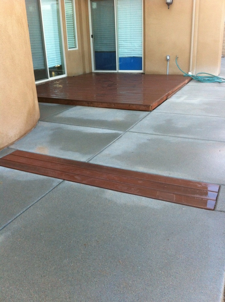 Fiberon Deck and Exposed aggregate concrete by San Diego Landscape Solutions Inc - Photo 6