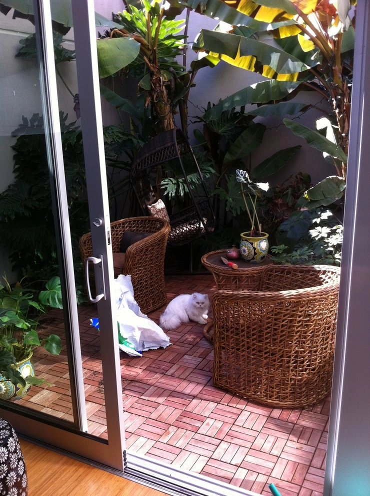 Custom Inner Atrium with fire feature by San Diego Landscape Solutions Inc - Photo 12