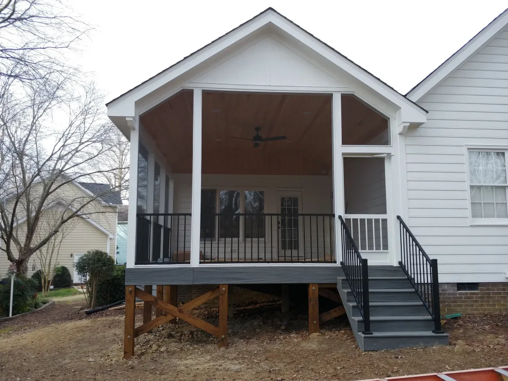 Apex Enclosed Porch by Weatherford Construction Company - Photo 3