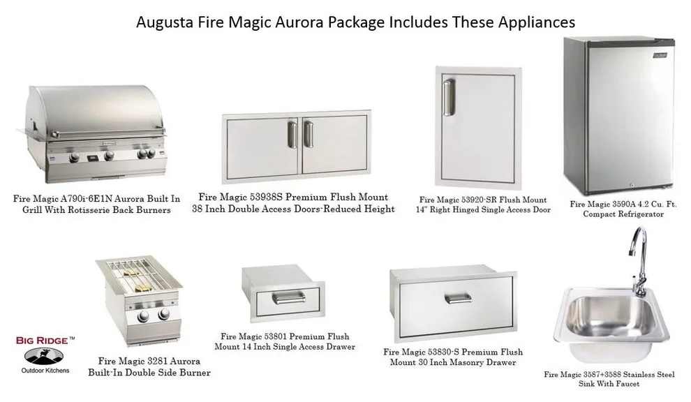 Augusta DIY Outdoor Kitchen Kit by Big Ridge Outdoor Kitchens, LLC - Photo 3