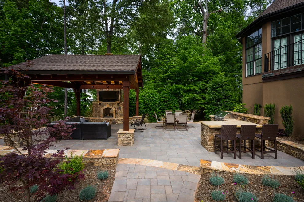Outdoor Kitchen Fun for Backyard Gatherings by The Stone Man - Photo 11