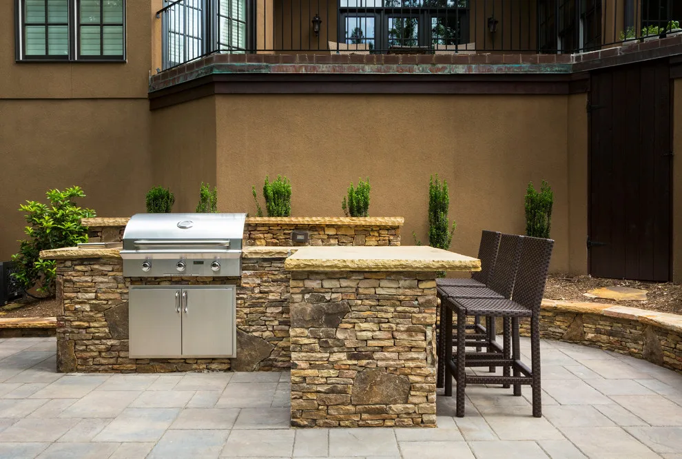Outdoor Kitchen Fun for Backyard Gatherings by The Stone Man - Photo 7