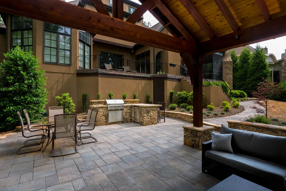 Outdoor Kitchen Fun for Backyard Gatherings by The Stone Man - Photo 3