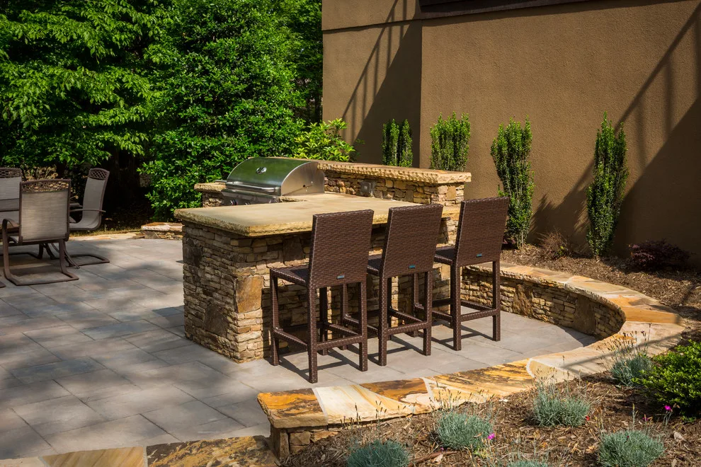 Outdoor Kitchen Fun for Backyard Gatherings by The Stone Man - Photo 8