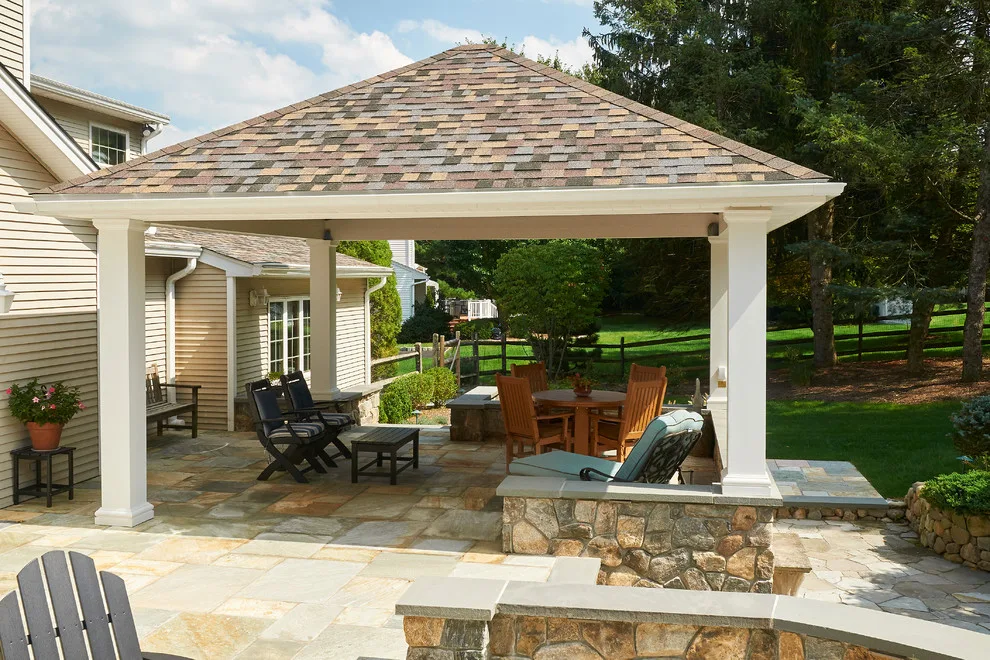 Wyckoff NK Patio Pavilion Excellence by Homestead Structures - Photo 5