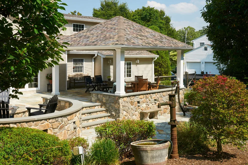 Wyckoff NK Patio Pavilion Excellence by Homestead Structures - Photo 6