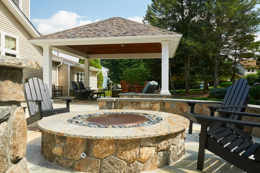 Wyckoff NK Patio Pavilion Excellence by Homestead Structures - Photo 4