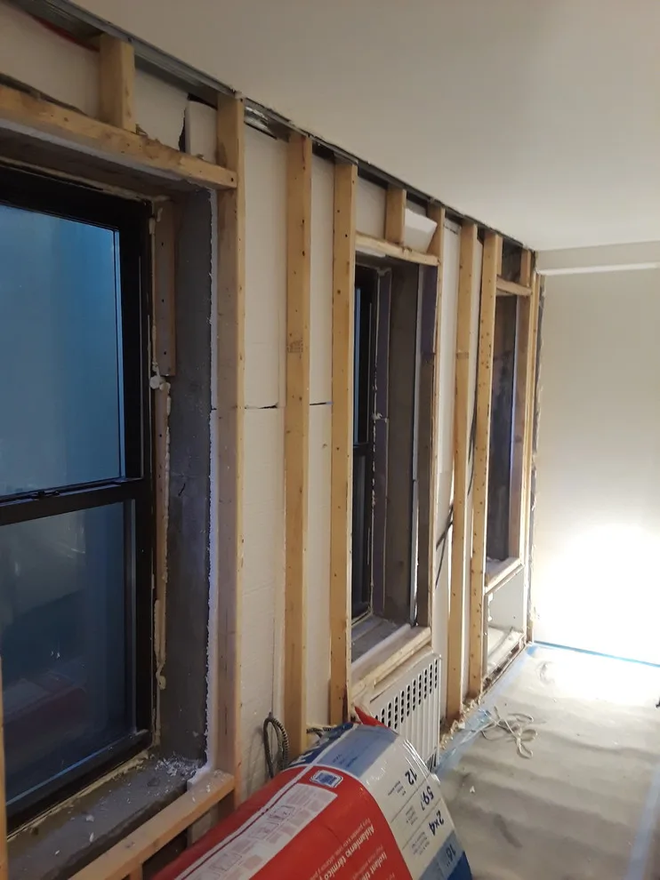 First Floor and Basement Restoration Following Flood Damage by Modern Improvement NY Inc - Photo 2