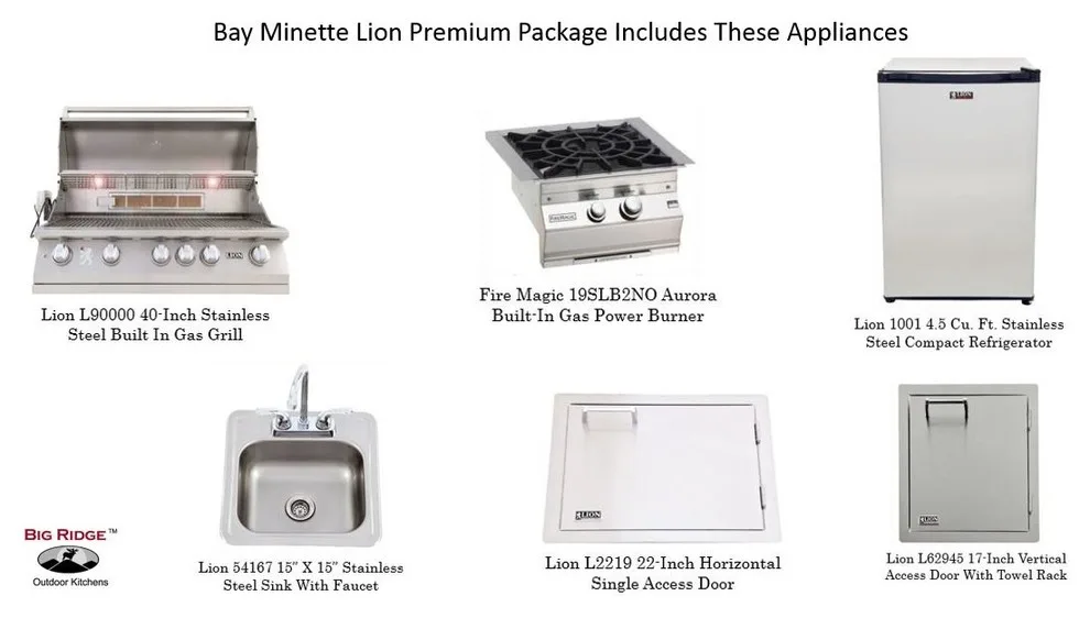 Bay Minette Outdoor Cooking Set by Big Ridge Outdoor Kitchens, LLC - Photo 3