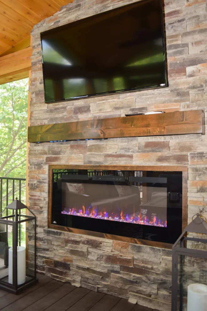Elegant Contemporary Screened Porch and Deck by Alexander Decks - Photo 15