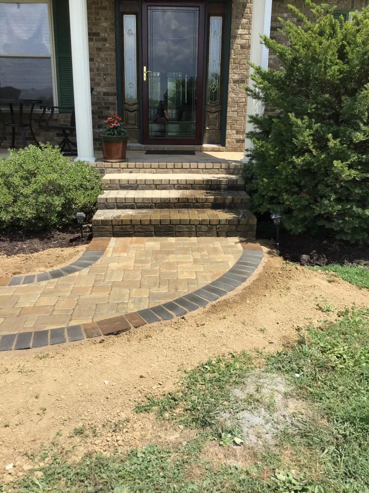 Belgard Paver Entrance Pathway by Epoch Construction LLC - Photo 2
