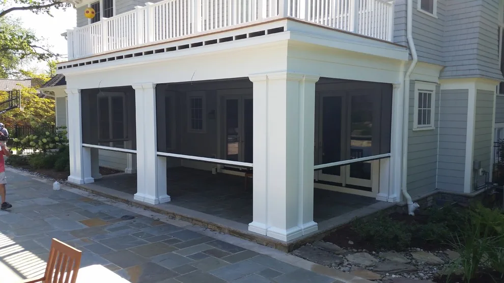 Motorized Recessed Screen Project Bethesda by Tri-State Retractable Screens - Photo 12