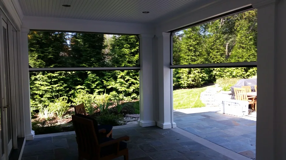 Motorized Recessed Screen Project Bethesda by Tri-State Retractable Screens - Photo 7