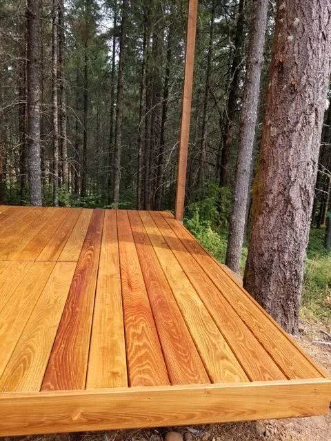 Yamhill, OR Black Locust Hot Tub Deck by Robi Decking - Photo 4