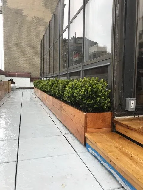 New York City Black Locust Rooftop Planters by Robi Decking - Photo 5