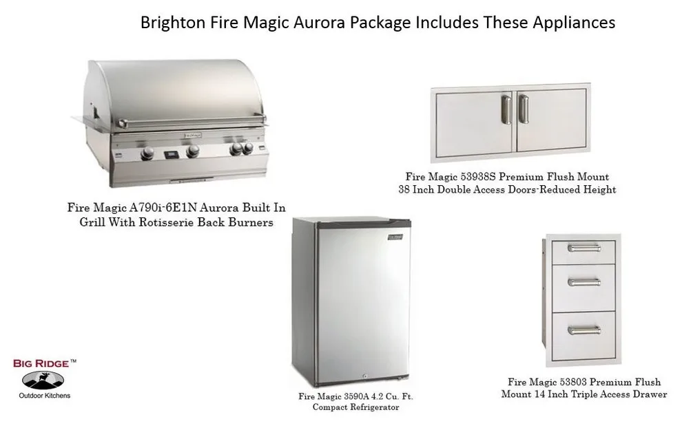 Brighton Outdoor Kitchen Custom DIY Kit by Big Ridge Outdoor Kitchens, LLC - Photo 3