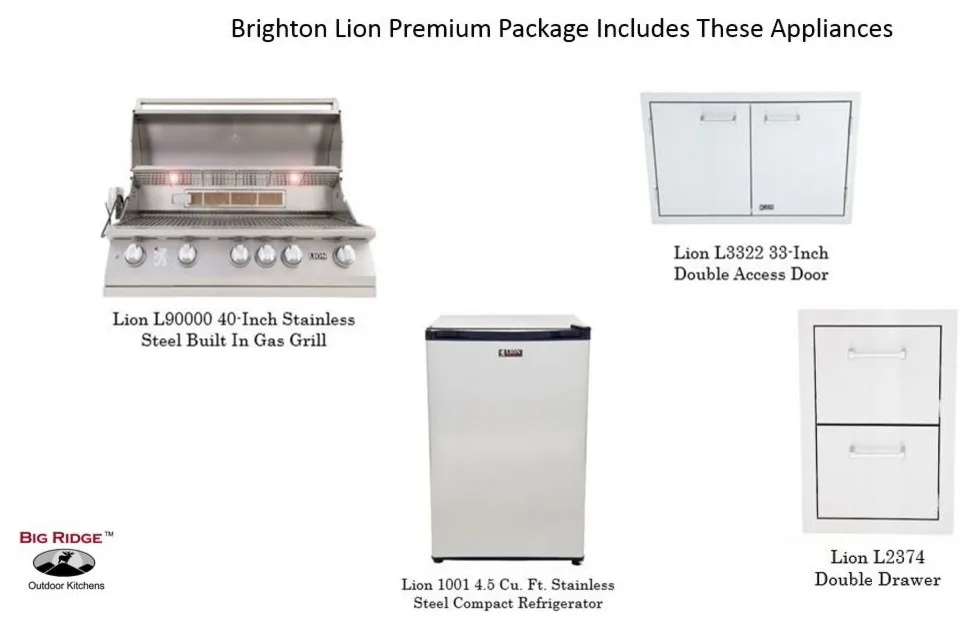 Brighton Outdoor Kitchen Custom DIY Kit by Big Ridge Outdoor Kitchens, LLC - Photo 2