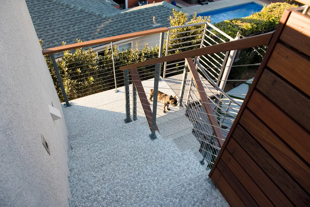 Rooftop Deck with Cable Railing by San Diego Cable Railings - Photo 6