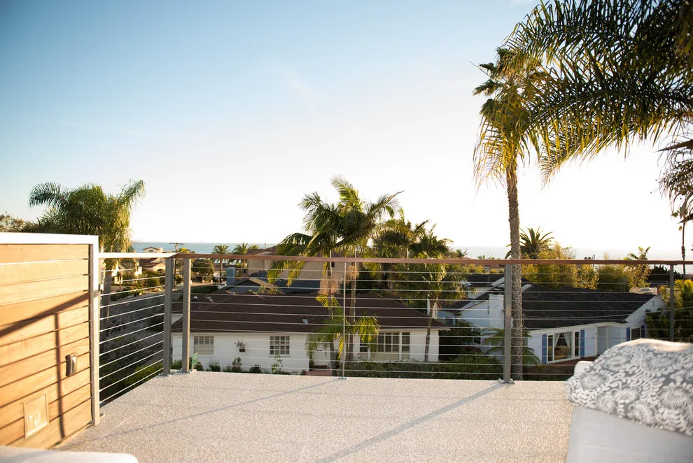 Rooftop Deck with Cable Railing by San Diego Cable Railings - Photo 11