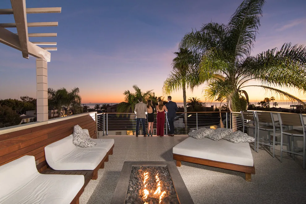 Rooftop Deck with Cable Railing by San Diego Cable Railings - Photo 12