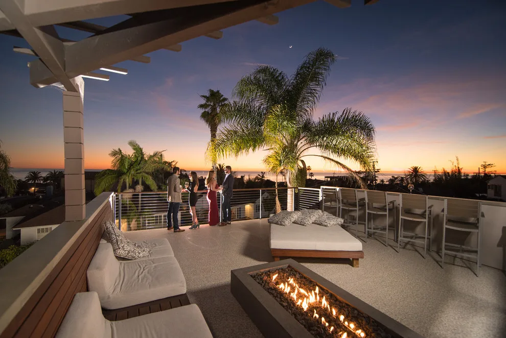 Rooftop Deck with Cable Railing by San Diego Cable Railings - Photo 3