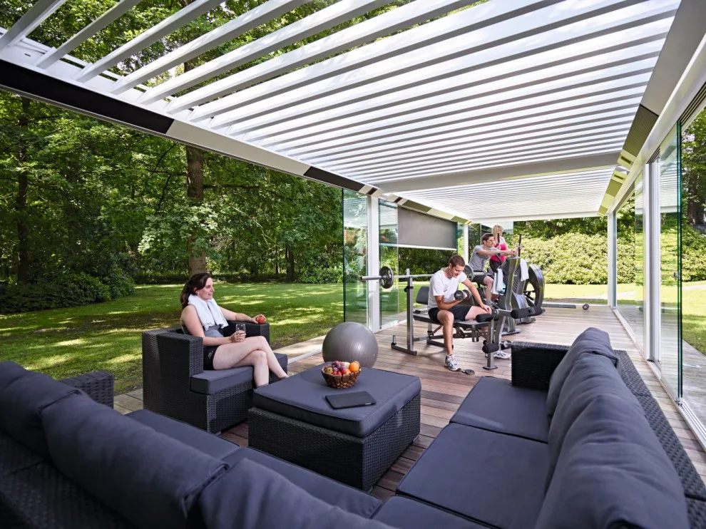 Camargue Louvered Roof Concepts by Sunspace By Premier Outdoor Space - Photo 8
