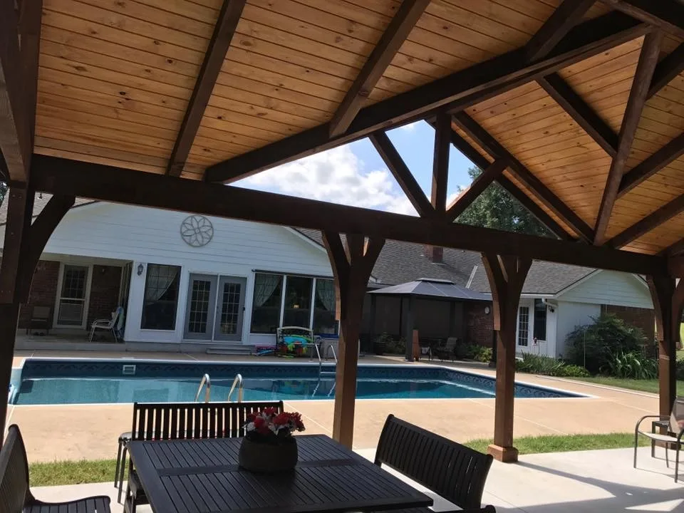 Catoosa Patio Cover for Poolside by Lazo Pro Patios & Decks - Photo 5