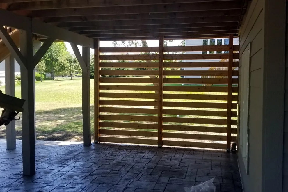 Cedar Refinish and Tailored Cedar Wall by Deck & Drive Solutions - Photo 4