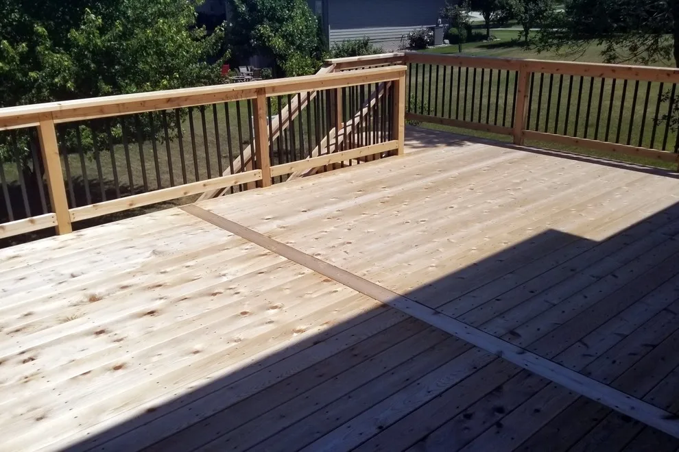 Cedar Refinish and Tailored Cedar Wall by Deck & Drive Solutions - Photo 3