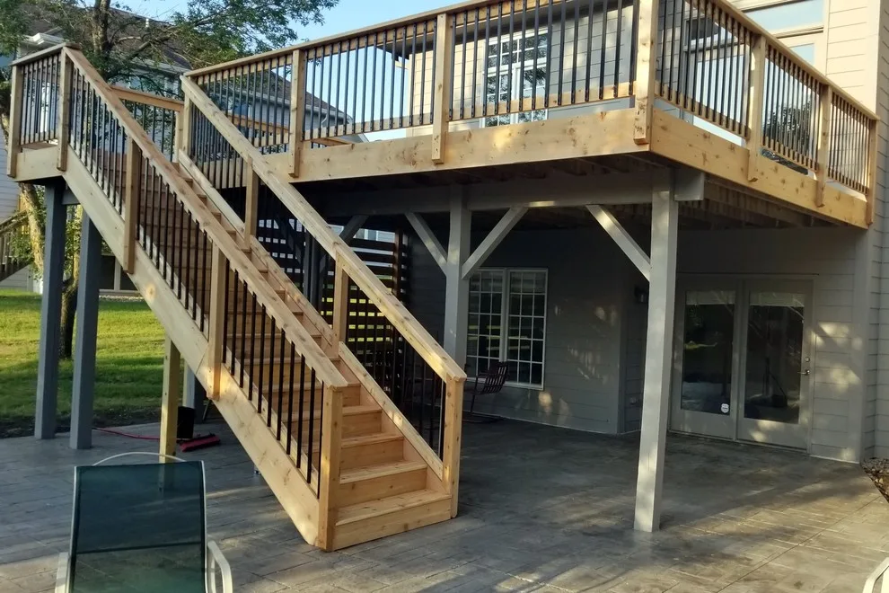 Cedar Refinish and Tailored Cedar Wall by Deck & Drive Solutions - Photo 2