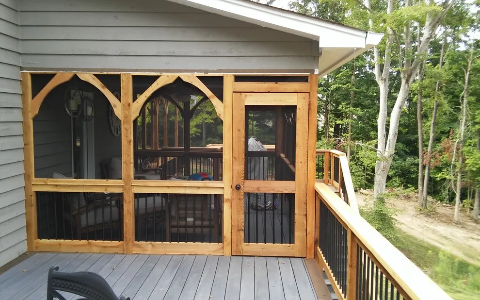 Inlaid fortress deck by Smoky Mountain Deck Builders - Photo 6