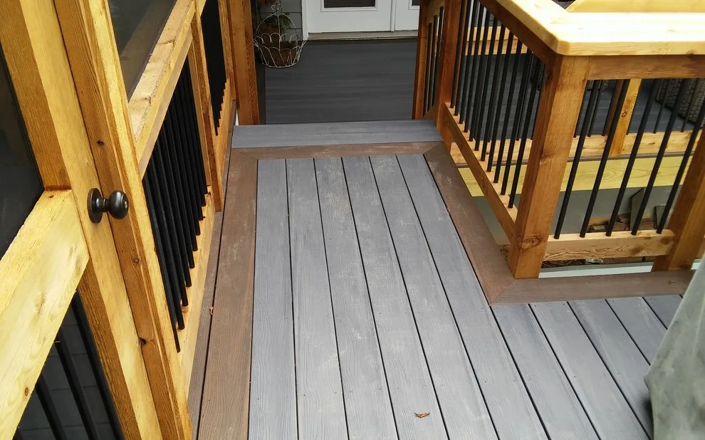 Inlaid fortress deck by Smoky Mountain Deck Builders - Photo 13