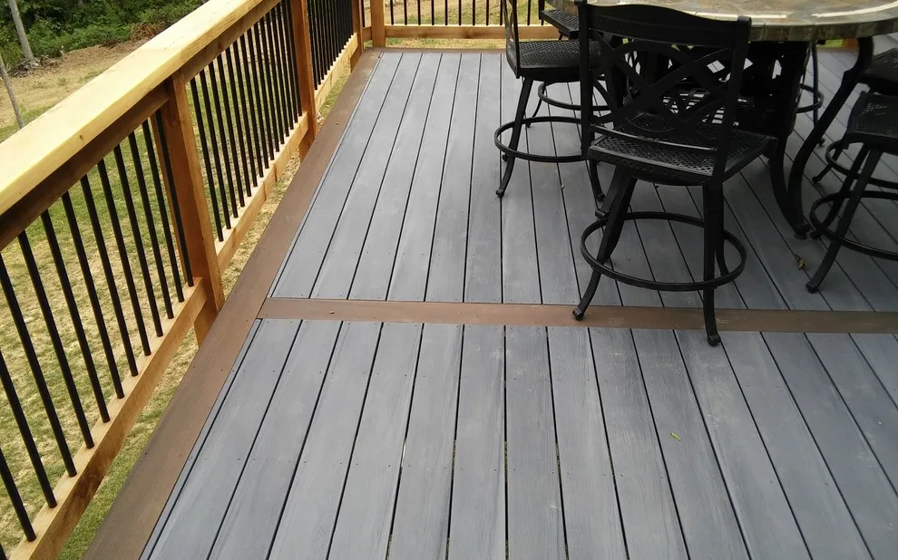 Inlaid fortress deck by Smoky Mountain Deck Builders - Photo 11