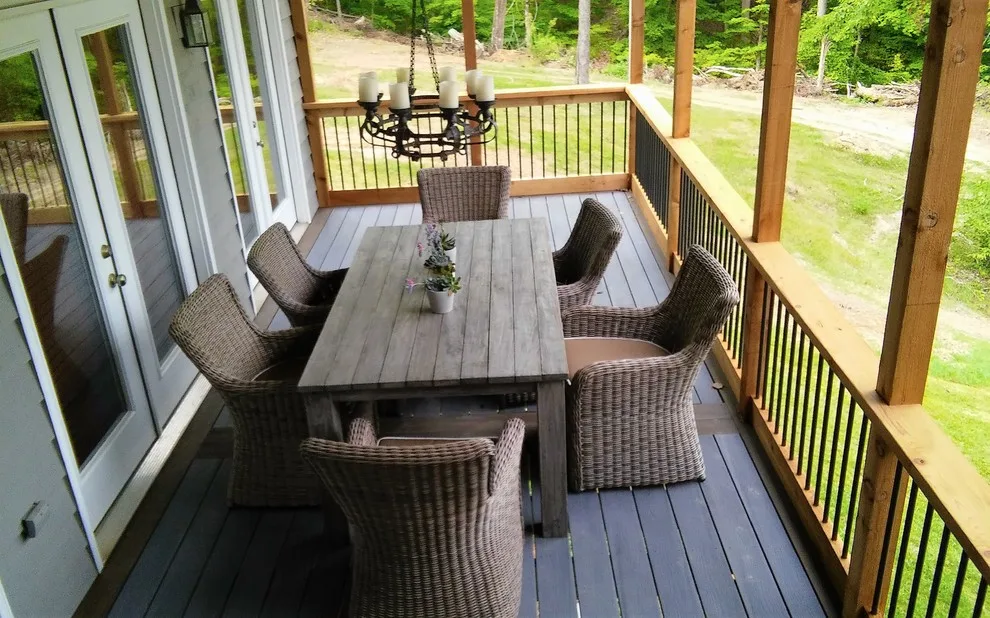 Inlaid fortress deck by Smoky Mountain Deck Builders - Photo 16