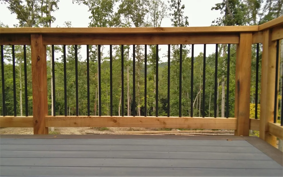 Inlaid fortress deck by Smoky Mountain Deck Builders - Photo 3