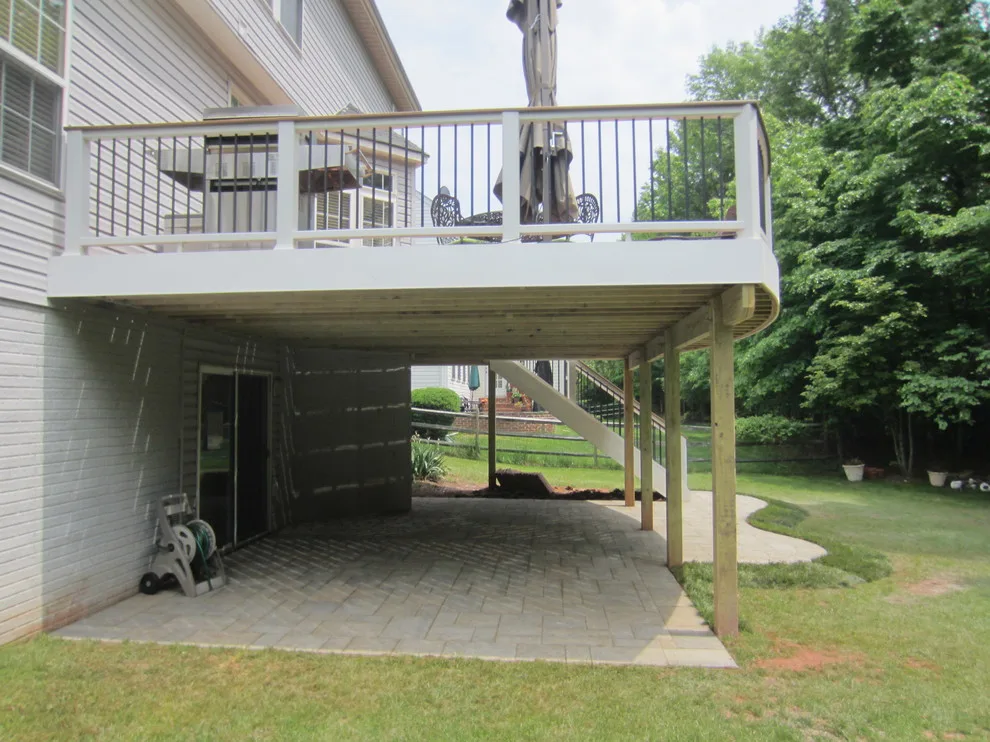 Deck and Patio Combination by Deckscapes Of VA, LLC - Photo 25